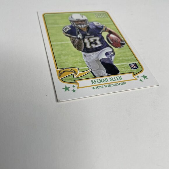 2013 Topps Magic Football Rookie Card #182 Keenan Allen RC Chargers - Picture 4 of 8